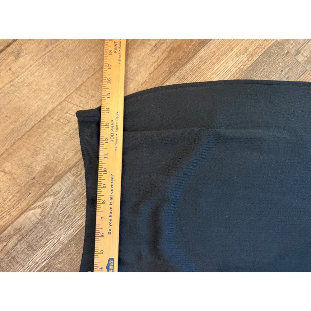 St John Womens Black Santana Knit Pencil Skirt Knee Length Professional M READ - Picture 4 of 4